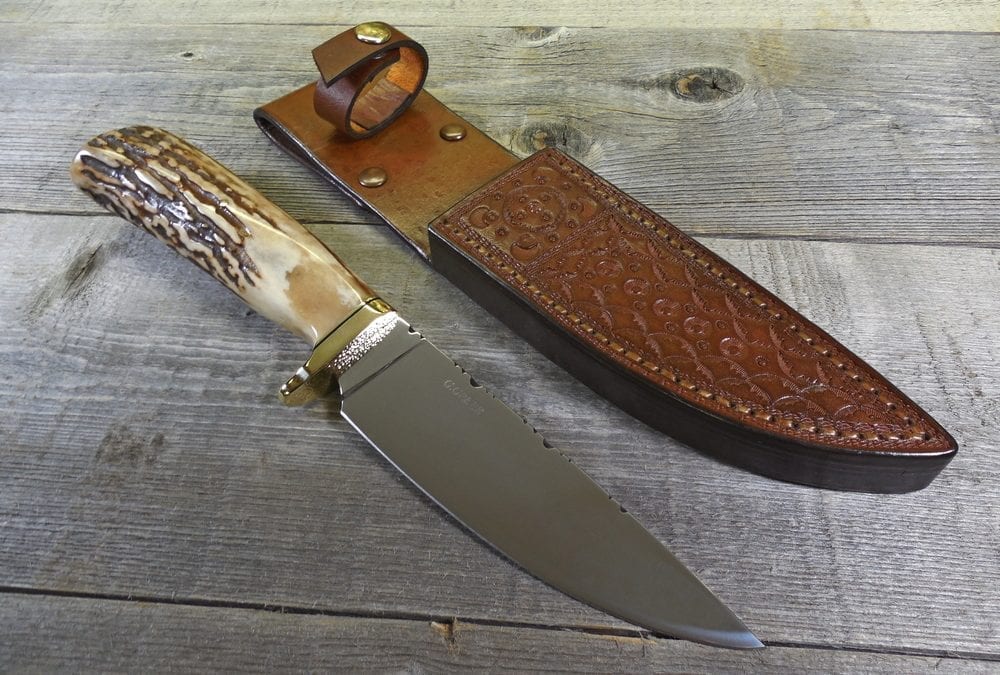 Elk Horn Hunting Knife