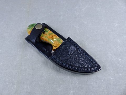 W46 Palm Skinner Knife - Fixed Blade Hunting Knife - Image 2